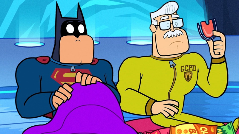 Plus, where else are you going to get Batman and Jim Gordon as the most adorable couple?